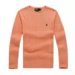 polo-ralph lauren pulls hommes 2019U chute hiver round col 9519 abricot